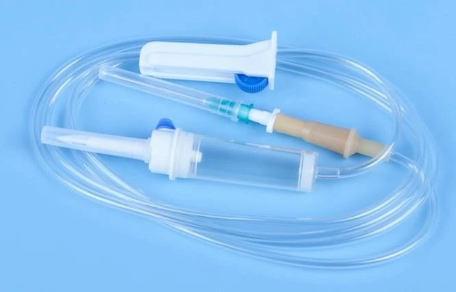 Disposable Medical Infusion Set Common Infusion Unit With Needle