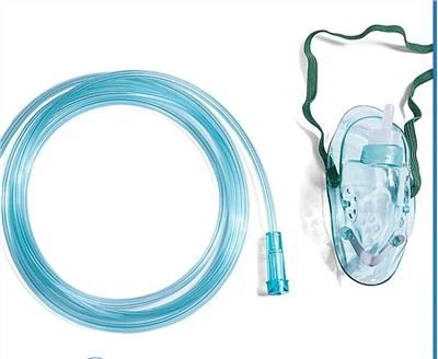 Maschera di ossigeno per adulti/pediatrica