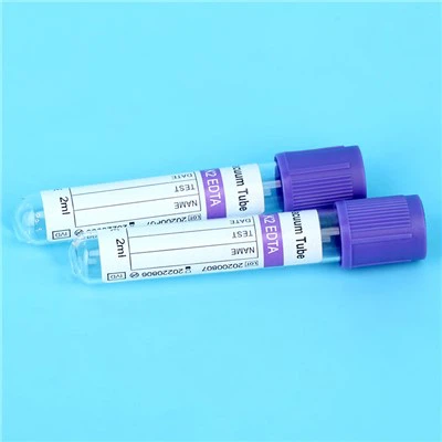 Sistema di raccolta del sangue sottovuoto EDTA K2 K3