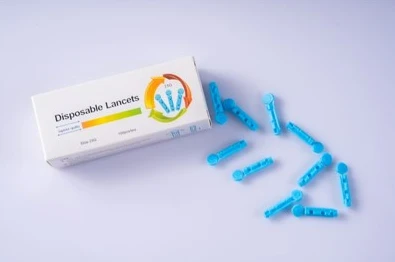 23 28 32G Disposable Blood Lancet For Glucose