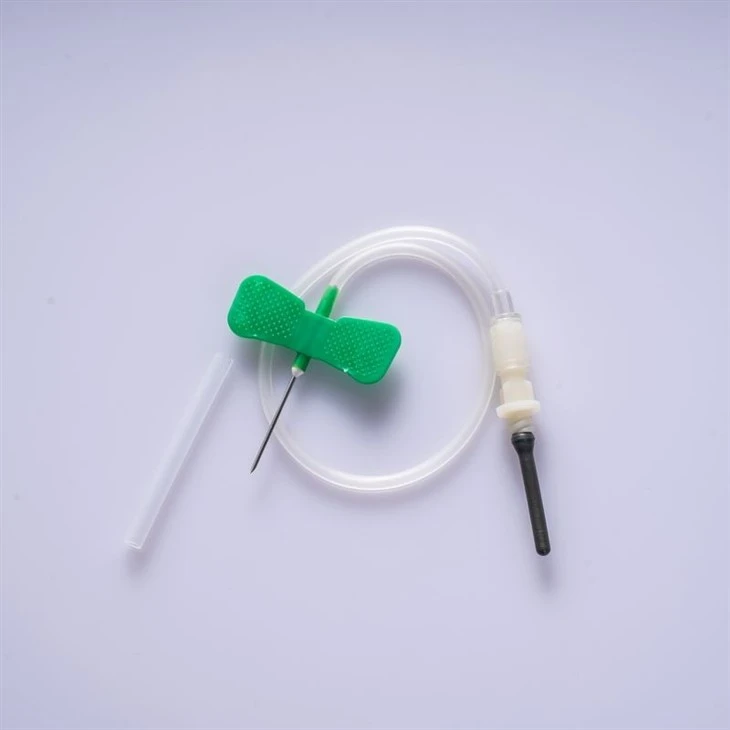 Forniture mediche con codice colore Ago per prelievo sangue Ago a farfalla con ISO