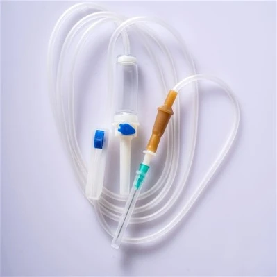 Disposable Infusion Set Made Of Medical Grade PVC