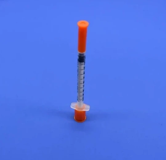 Disposable Insulin Syringe With Needle