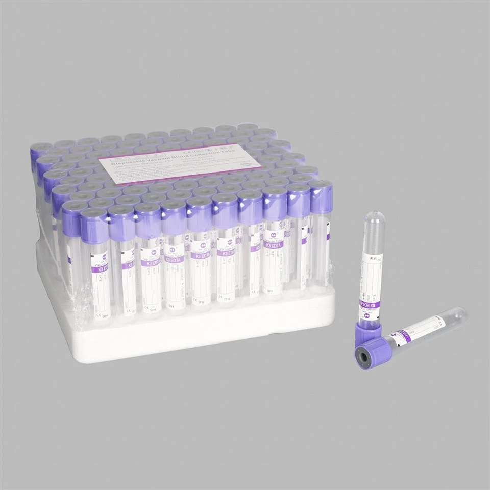 K3 K2 EDTA Vacuum Blood Collection Tube