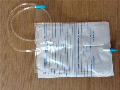 Collezionista di urine 2000 ml Disinfezione del catetere ospedaliero drenaggio medico materiale medico polimero in plastica in plastica sacchetti di urina